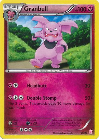 Granbull (29/30) [XY: Trainer Kit - Sylveon] | Black Swamp Games