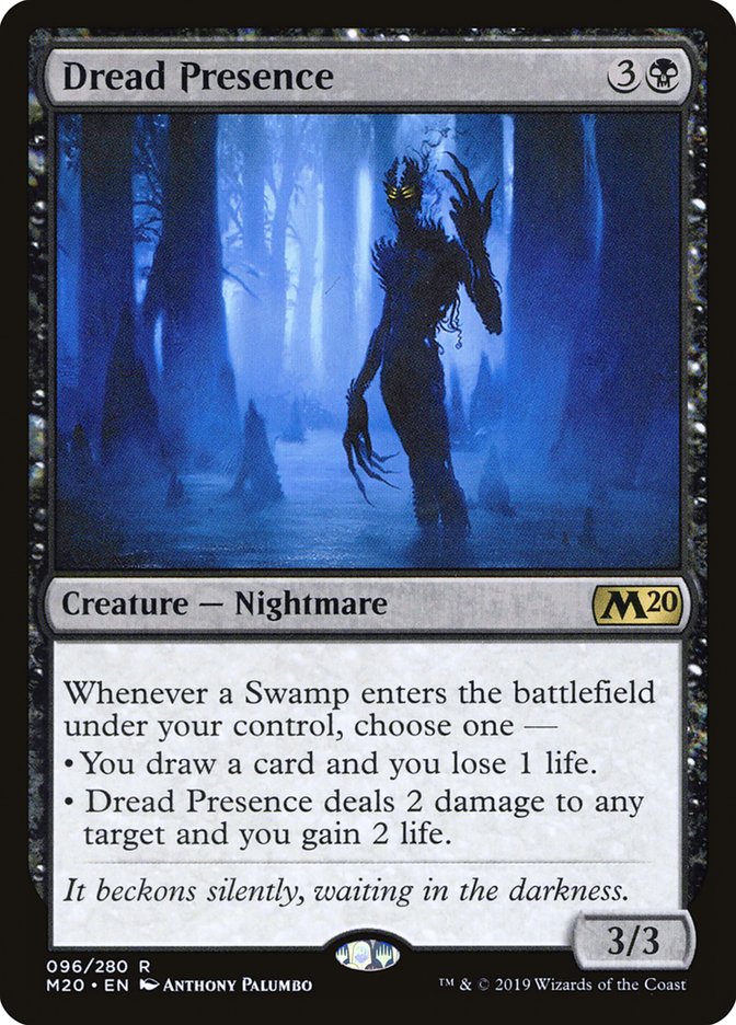 Dread Presence [Core Set 2020] | Black Swamp Games