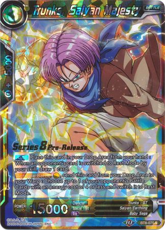 Trunks, Saiyan Majesty [BT8-075_PR] | Black Swamp Games