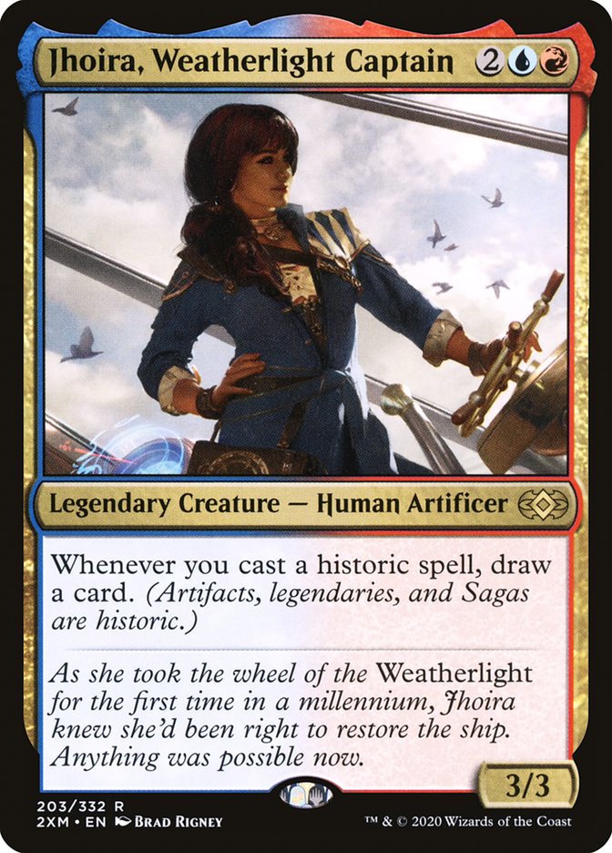 Jhoira, Weatherlight Captain [Double Masters] | Black Swamp Games