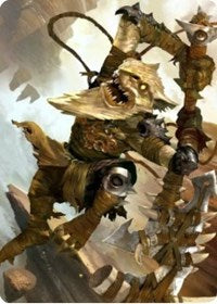 Teeterpeak Ambusher Art Card [Zendikar Rising Art Series] | Black Swamp Games