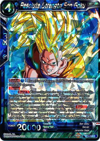 Resolute Strength Son Goku (BT5-030) [Miraculous Revival] | Black Swamp Games