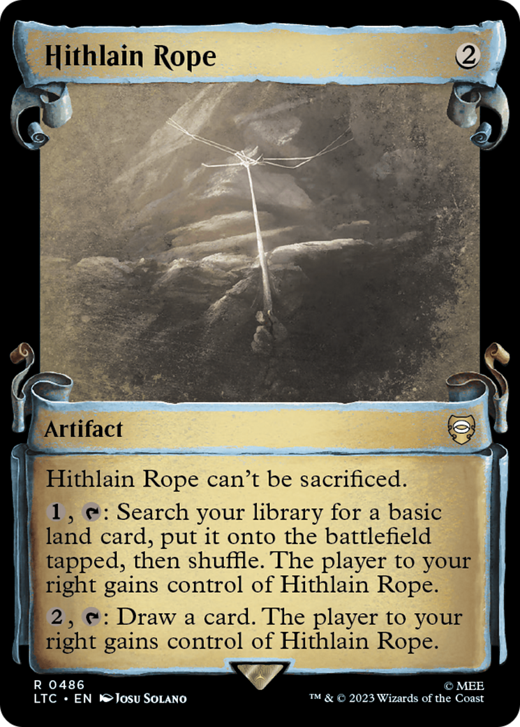 Hithlain Rope [The Lord of the Rings: Tales of Middle-Earth Commander Showcase Scrolls] | Black Swamp Games