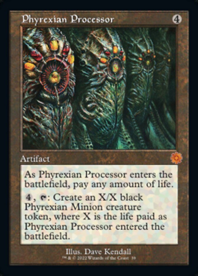 Phyrexian Processor (Retro) [The Brothers' War Retro Artifacts] | Black Swamp Games