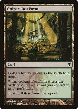 Golgari Rot Farm [Duel Decks: Izzet vs. Golgari] | Black Swamp Games