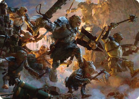 Thrill of Possibility Art Card [The Lord of the Rings: Tales of Middle-earth Art Series] | Black Swamp Games
