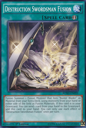 Destruction Swordsman Fusion [BOSH-EN059] Common | Black Swamp Games