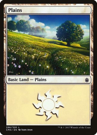 Plains (286) [Commander Anthology] | Black Swamp Games