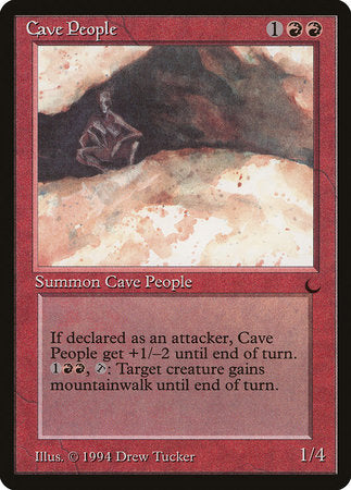 Cave People [The Dark] | Black Swamp Games