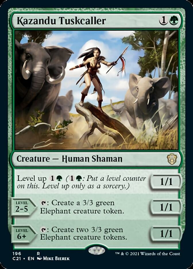 Kazandu Tuskcaller [Commander 2021] | Black Swamp Games