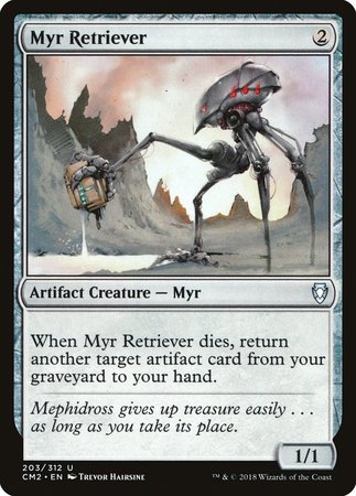 Myr Retriever [Commander Anthology Volume II] | Black Swamp Games