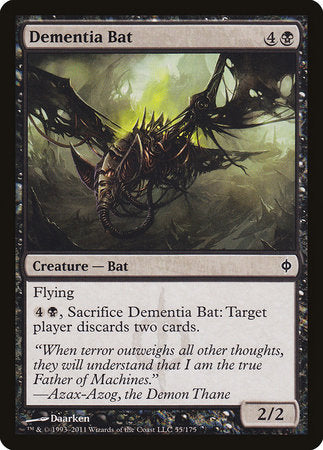 Dementia Bat [New Phyrexia] | Black Swamp Games
