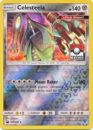 Celesteela (100/168) (League Promo) [Sun & Moon: Celestial Storm] | Black Swamp Games