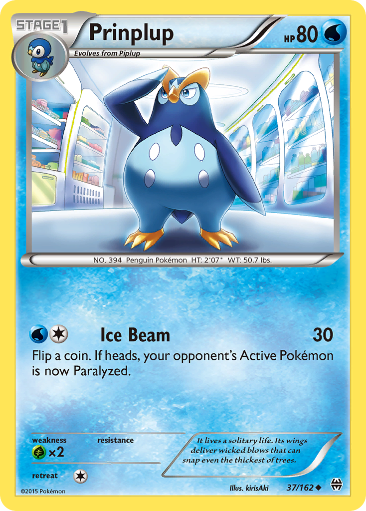 Prinplup (37/162) [XY: BREAKthrough] | Black Swamp Games