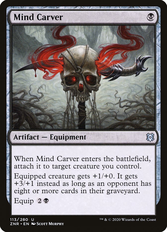 Mind Carver [Zendikar Rising] | Black Swamp Games