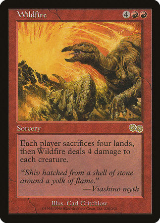 Wildfire [Urza's Saga] | Black Swamp Games