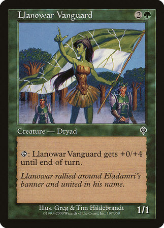 Llanowar Vanguard [Invasion] | Black Swamp Games