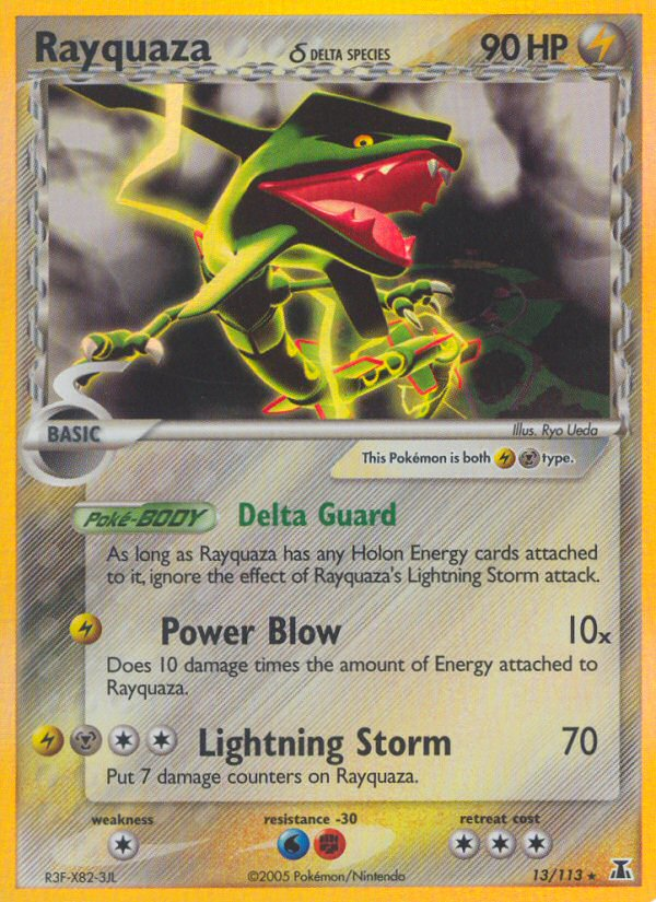 Rayquaza (13/113) (Delta Species) [EX: Delta Species] | Black Swamp Games