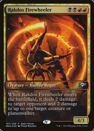 Rakdos Firewheeler [Ravnica Allegiance Promos] | Black Swamp Games