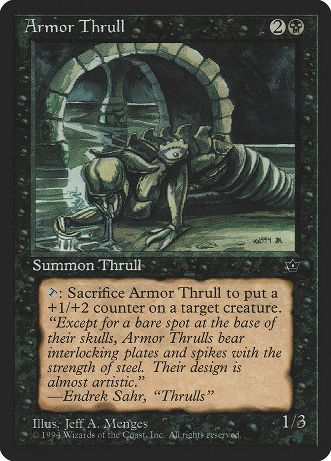 Armor Thrull (Jeff A. Menges) [Fallen Empires] | Black Swamp Games