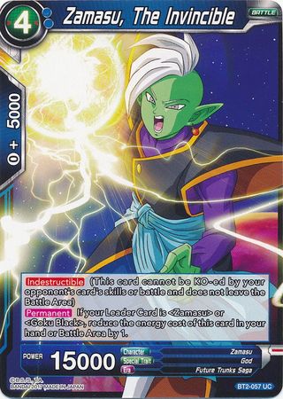 Zamasu, The Invincible [BT2-057] | Black Swamp Games