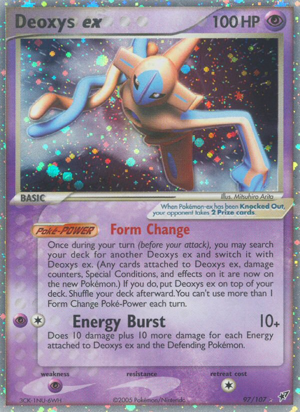 Deoxys ex (97/107) [EX: Deoxys] | Black Swamp Games