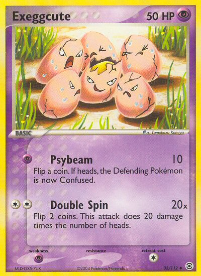 Exeggcute (33/112) [EX: FireRed & LeafGreen] | Black Swamp Games