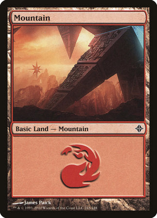 Mountain (243) [Rise of the Eldrazi] | Black Swamp Games