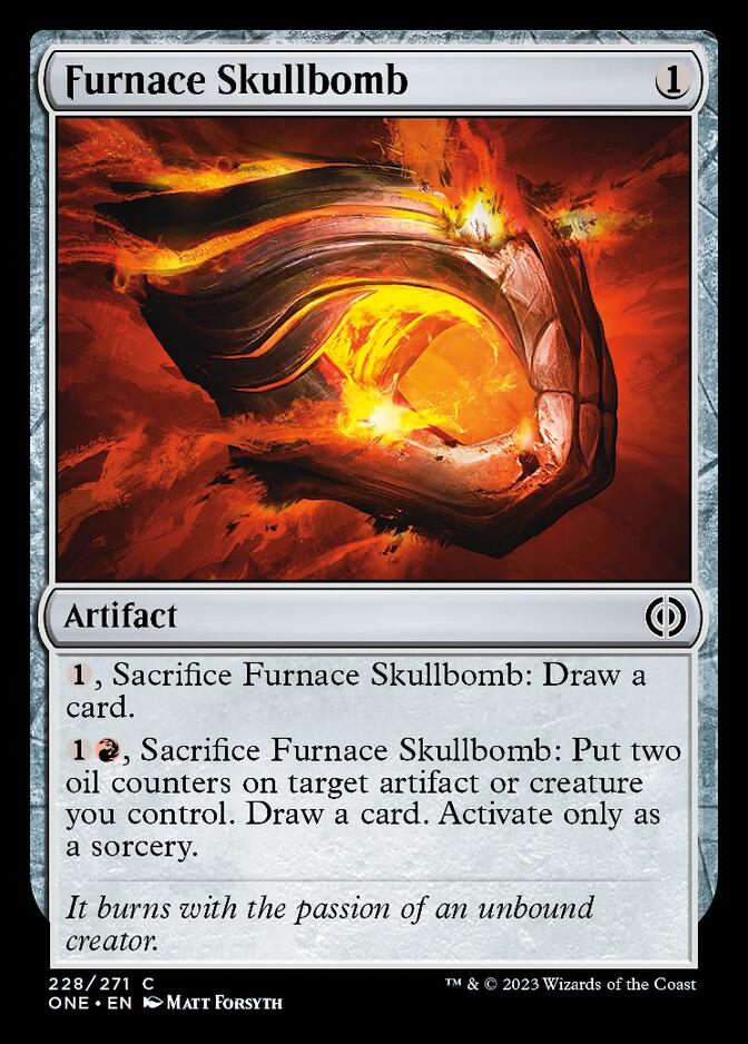 Furnace Skullbomb [Phyrexia: All Will Be One] | Black Swamp Games