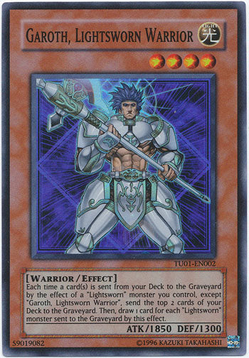 Garoth, Lightsworn Warrior [TU01-EN002] Super Rare | Black Swamp Games