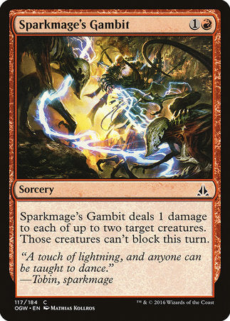 Sparkmage's Gambit [Oath of the Gatewatch] | Black Swamp Games