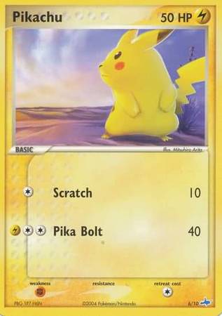 Pikachu (6/10) [EX: Trainer Kit - Latios] | Black Swamp Games