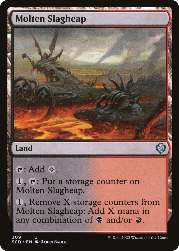 Molten Slagheap [Starter Commander Decks] | Black Swamp Games