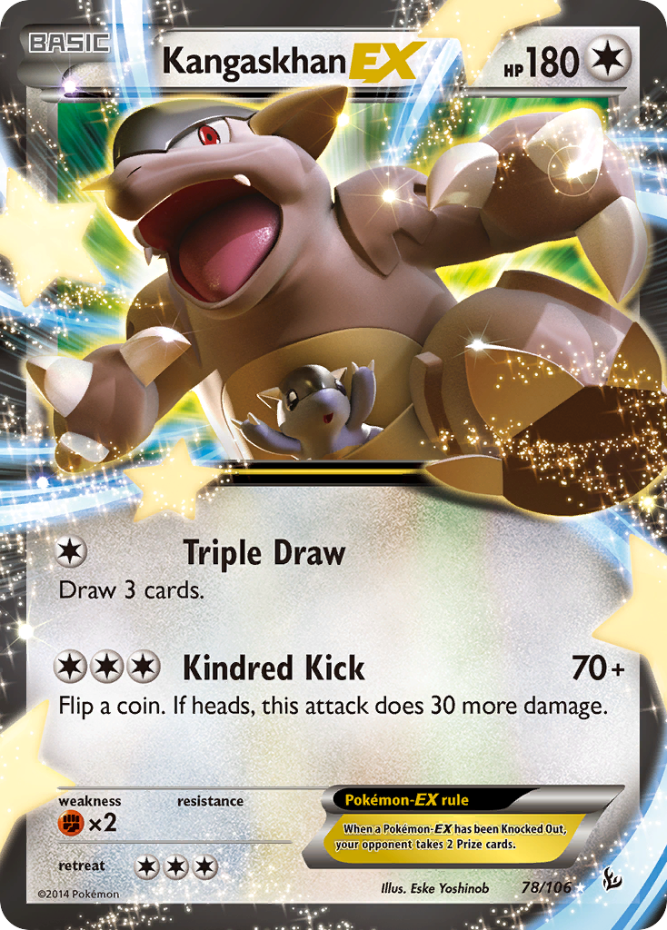 Kangaskhan EX (78/106) [XY: Flashfire] | Black Swamp Games