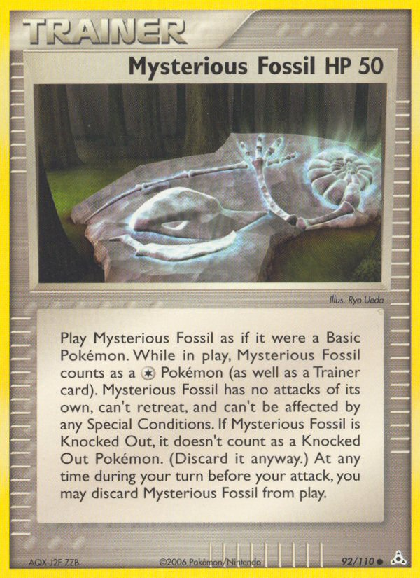 Mysterious Fossil (92/110) [EX: Holon Phantoms] | Black Swamp Games