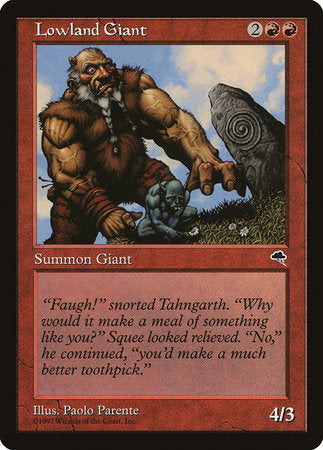 Lowland Giant [Tempest] | Black Swamp Games