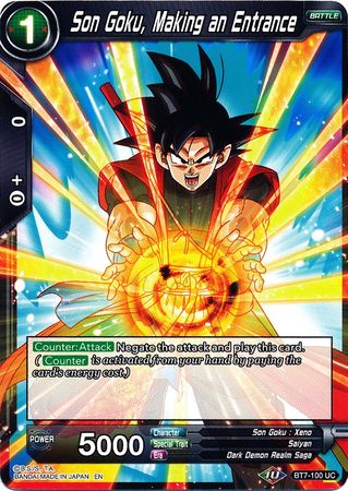 Son Goku, Making an Entrance [BT7-100] | Black Swamp Games