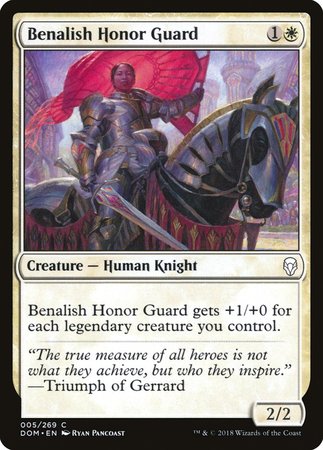 Benalish Honor Guard [Dominaria] | Black Swamp Games