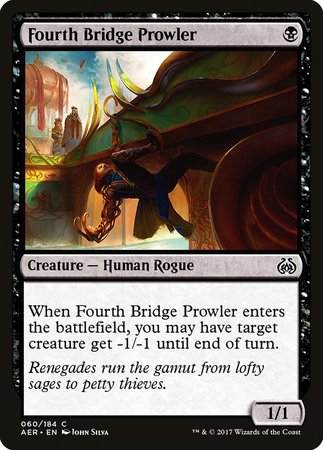 Fourth Bridge Prowler [Aether Revolt] | Black Swamp Games