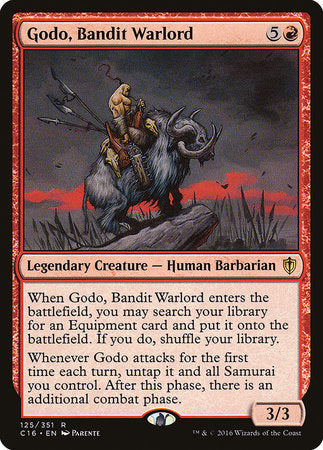 Godo, Bandit Warlord [Commander 2016] | Black Swamp Games