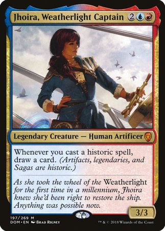 Jhoira, Weatherlight Captain [Dominaria] | Black Swamp Games