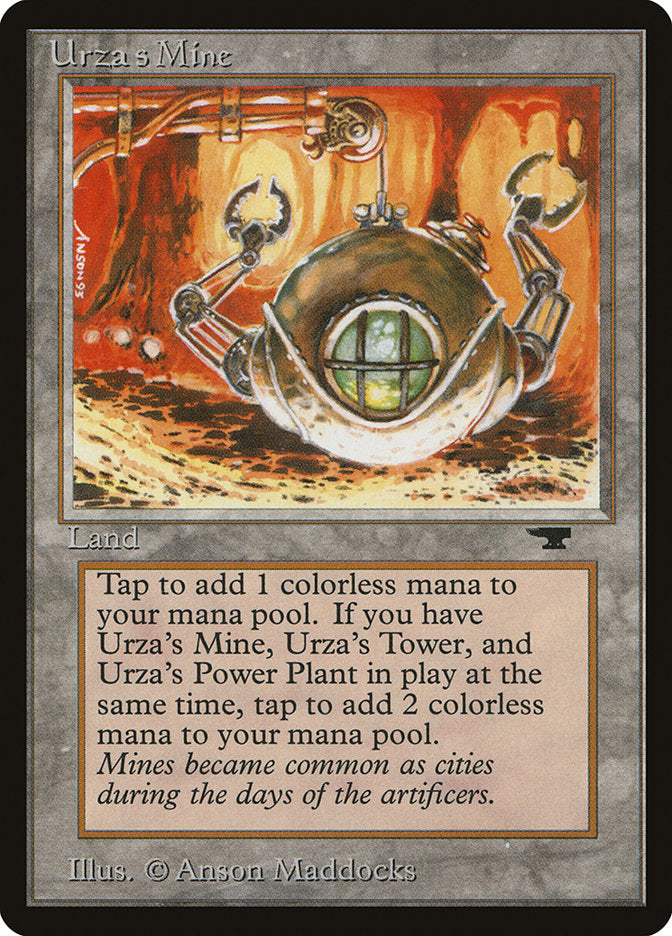 Urza's Mine (Orange Background) [Antiquities] | Black Swamp Games