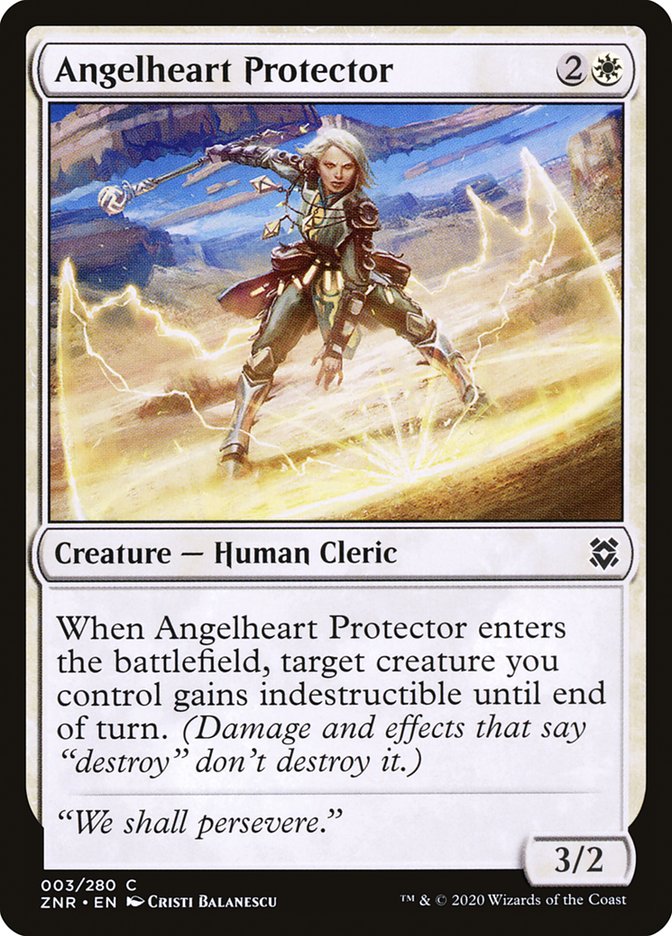 Angelheart Protector [Zendikar Rising] | Black Swamp Games