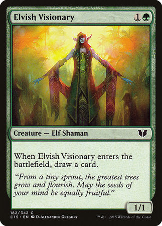 Elvish Visionary [Commander 2015] | Black Swamp Games