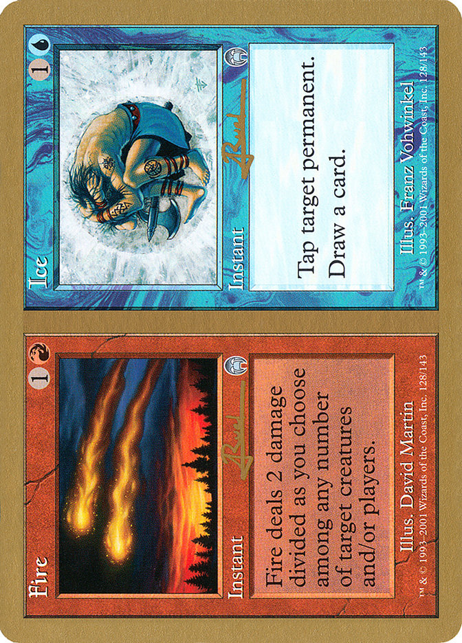 Fire // Ice (Antoine Ruel) [World Championship Decks 2001] | Black Swamp Games