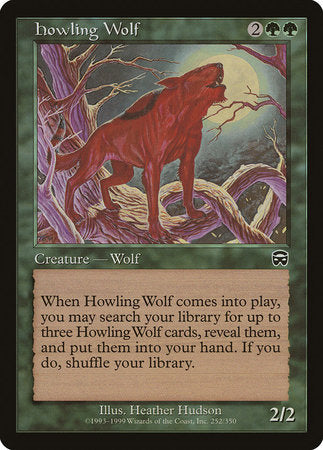 Howling Wolf [Mercadian Masques] | Black Swamp Games