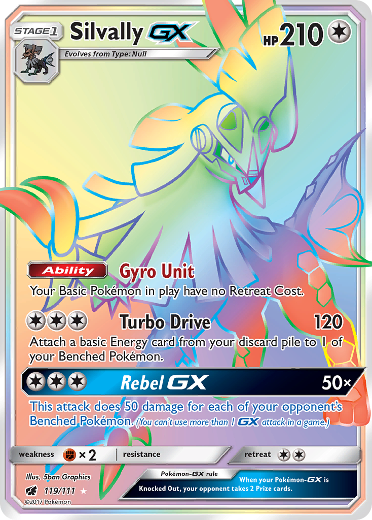 Silvally GX (119/111) [Sun & Moon: Crimson Invasion] | Black Swamp Games