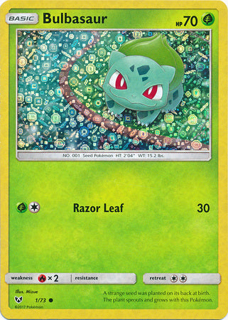 Bulbasaur (1/73) (General Mills Promo) [Sun & Moon: Shining Legends] | Black Swamp Games