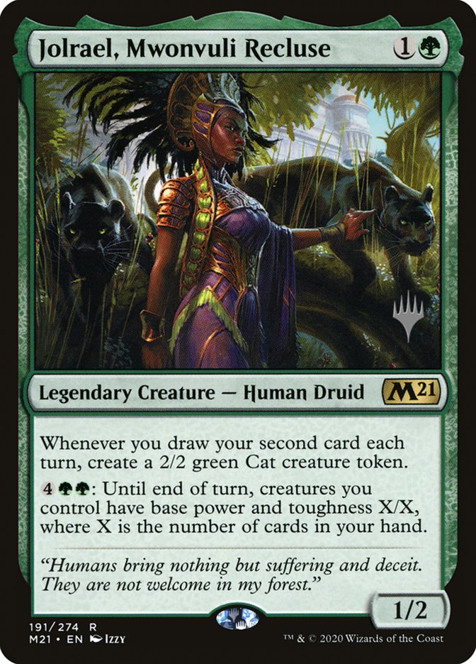 Jolrael, Mwonvuli Recluse (Promo Pack) [Core Set 2021 Promos] | Black Swamp Games