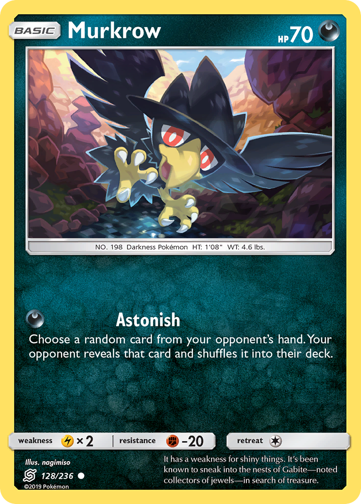 Murkrow (128/236) [Sun & Moon: Unified Minds] | Black Swamp Games